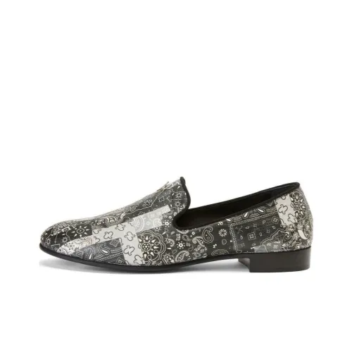 Giuseppe Zanotti GZ Лоферы Мужской Черный Белый