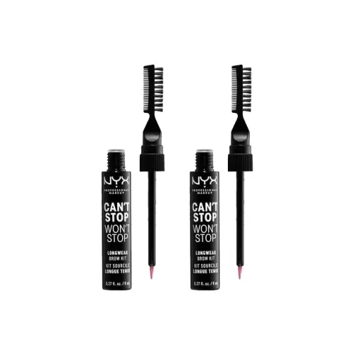 NYX Длинный Долговечный Универсальный Инструмент для Бровей 8 мл*2