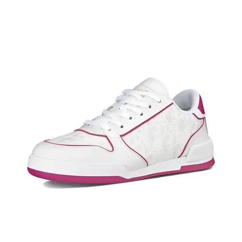 DIOR One Low Топ Скейтборд Кроссовки Женские Белые Розовые