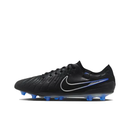 Nike Tiempo Legend 10 AG Искусственная трава Футбольные бутсы Унисекс Черный