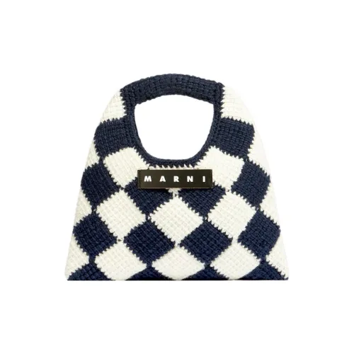 MARNI Акриловая трикотажная ткань Корзина Сумка Сумка Маленькая Женская