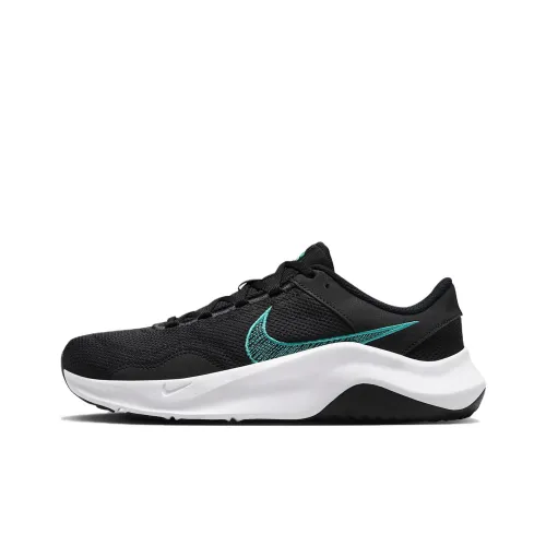 Nike Legend Essential 3 Устойчивые к истиранию Дышащие Низкие Кроссовки для тренировок Мужские Черные