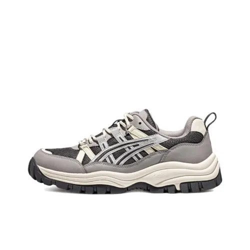 Asics Гель Csl 01 Устойчивый к истиранию Низкий Топ Повседневная Беговая Обувь Унисекс Угольный Серый