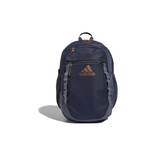 Adidas Полиэстер Рюкзак Стандартный Унисекс Морской Синий