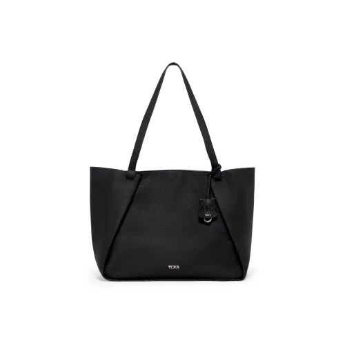 TUMI Кожа Тоут Сумка Сумка для покупок Сумка Сумка через плечо Женская Черная