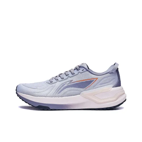 LINING YueYing 3,0 Амортизация Дышащий Поддерживающий Низкий Топ Повседневные Беговые Кроссовки Мужские Голубино-Серый