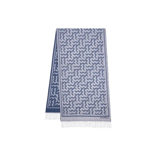 Ferragamo Gancini Sheep Wool Knit Шарфы Мужской