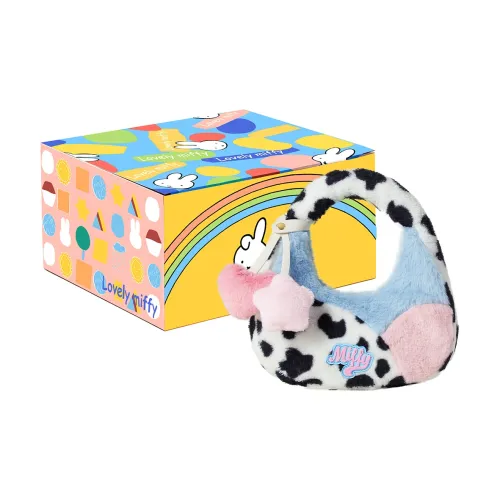 MIFFY Плюшевая сумка через плечо сумка обычная женская корова розовый белый синий хаки