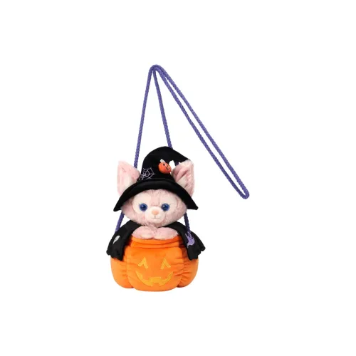 Disney Линабелл 2023 Хэллоуин Коллекция Duffy and Friends Сумка через плечо Куклы Плюшевая кукла 31 см Высота