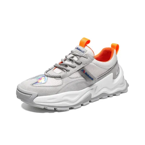 KOLUMB Низкий Топ Casual Мужской Бежевый