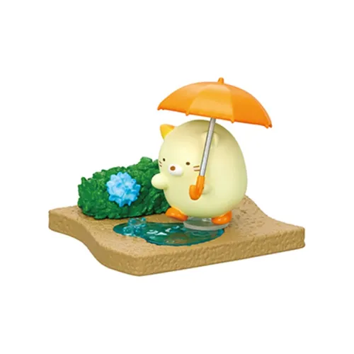 RE MENT SUMIKKO GURASHI Прогулка в дождливый день Счастливый рисунок Цельная коробка 8 шт