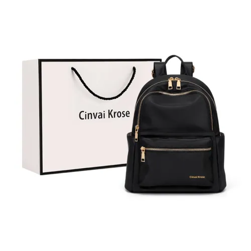 Simvay Clos Холст Рюкзак Ноутбук Сумка Путешественная Сумка Средняя Женская Черный Экрю