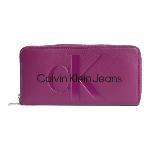 CK Calvin Klein Полиуретан Кошелек Женские Фиолетовый