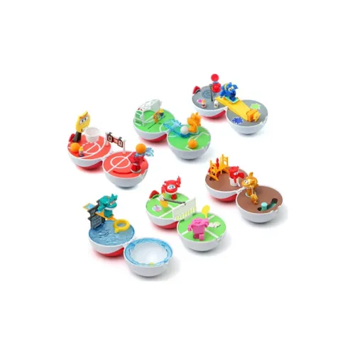 AULDEY Где пойти Супер Герой? Давайте вызовем мир спорта! Слепые коробки Один Mystery Коробка Целая коробка 6 шт