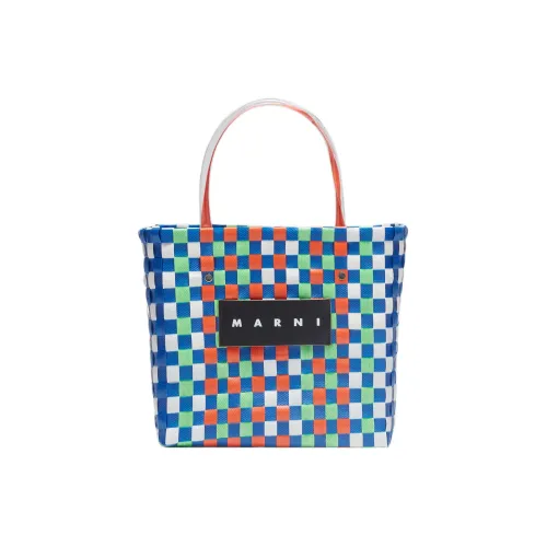 MARNI MARKET Полипропиленовая сумка-тоут из коровьей кожи сумка для покупок женская многоцветная