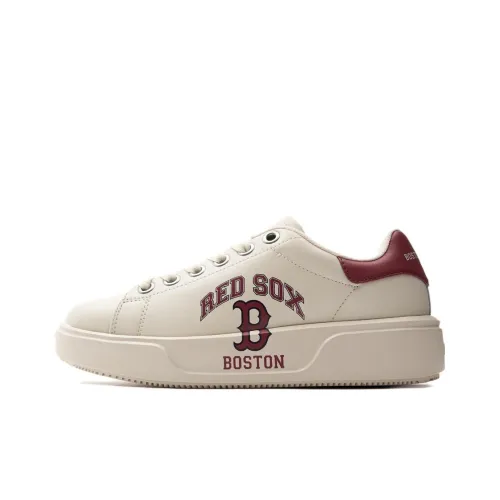 Mlb Base Logo Chunky Classic Амортизация Износостойкие Низкие Кроссовки для скейтбординга Унисекс Красный