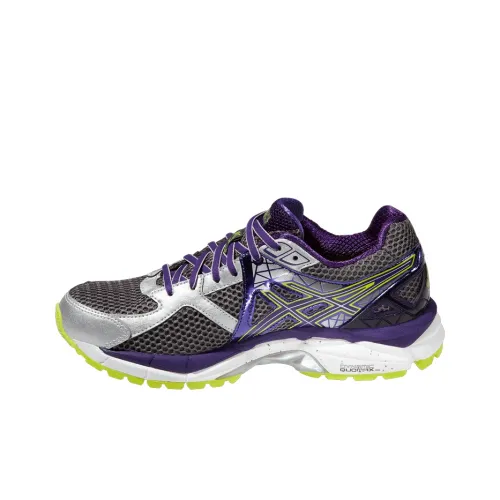 Asics GT 2000 3 г TX Low Топ Беговые кроссовки Женские Серый Фиолетовый