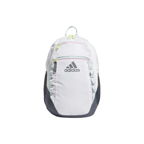 Adidas Polyester Backpack Standard Unisex White Multicolor Adidas Полиэстер Рюкзак Стандартный Унисекс Белый Многоцветный