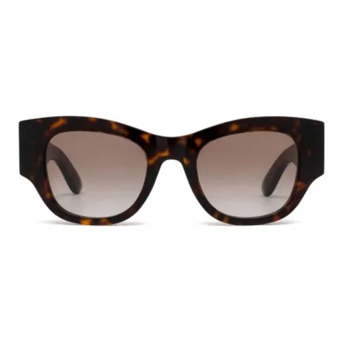 Alexander McQueen Ацетат Нерегулярная форма Солнцезащитные очки Мужской Черепаховый