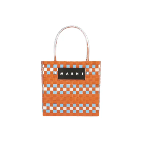MARNI MANNI Полипропиленовая сумка-тоут сумка для покупок женская сумка апельсин