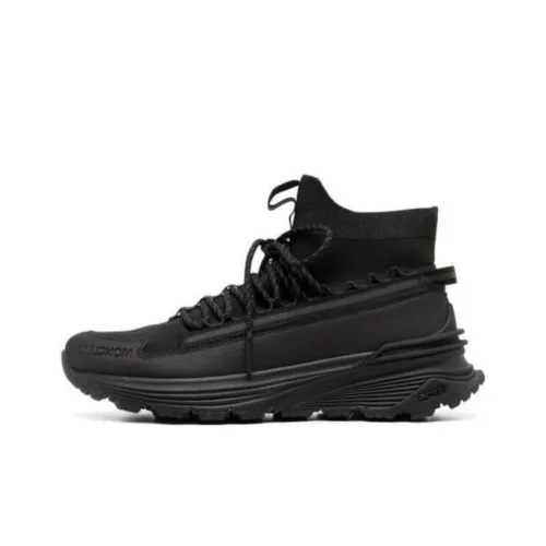 Moncler MID Топ Повседневная обувь 4CM Женские Черный