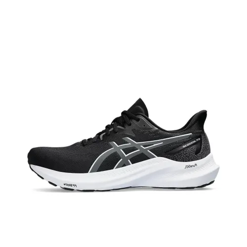 Asics GT 2000 12 Износостойкий и Легкий Низкий Топ Беговые кроссовки Мужской Черный