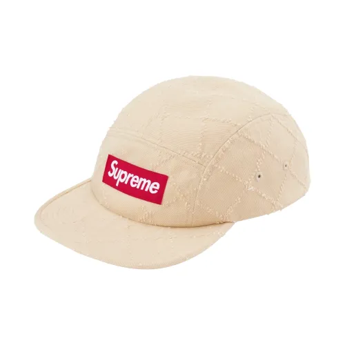 Supreme 100% хлопок Кепки Унисекс Бежевый