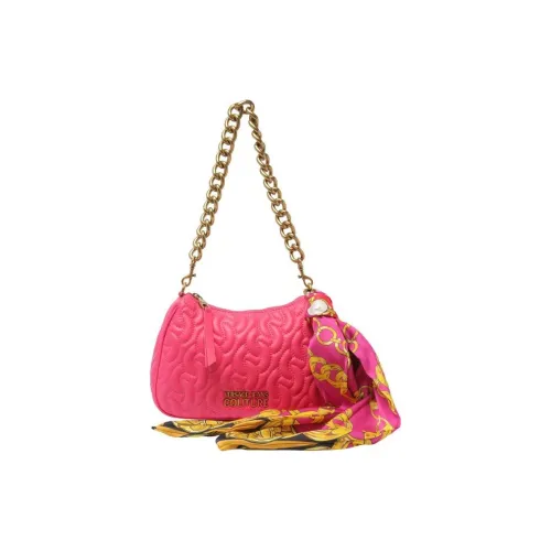 VERSACE JEANS COUTURE Полиэстер Сумка через плечо Женская Темно-красная