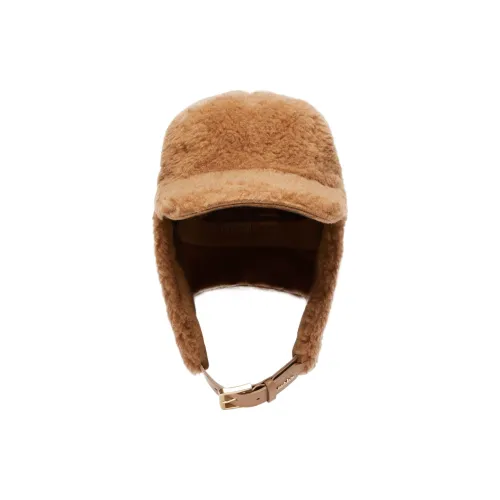 MaxMara Шапки и Кепки Женские Коричневые