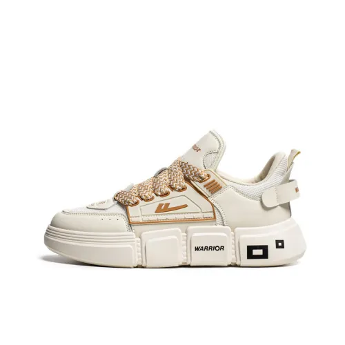Warrior Casual Низкий Топ Бежевый Коричневый Мужской