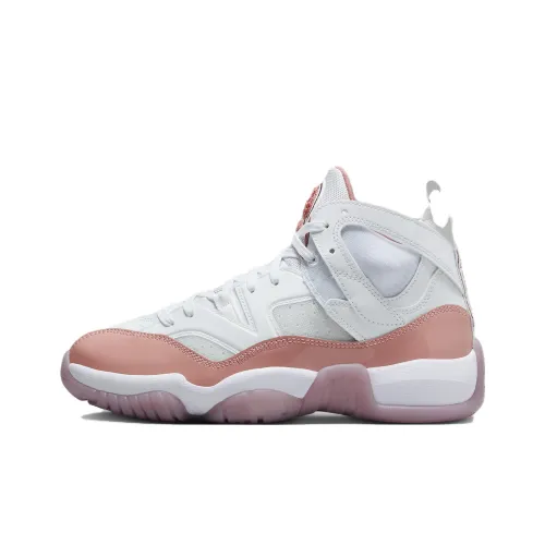 Jordan Jumpman Два Trey Амортизация Износостойкий Высокий Топ Винтажные Баскетбольные Кроссовки Женские Белые Красные