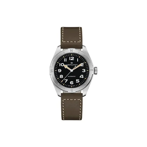HAMILTON Автоматический Механический Часы Мужские Khaki Field Series 41мм*20мм*15мм Черные