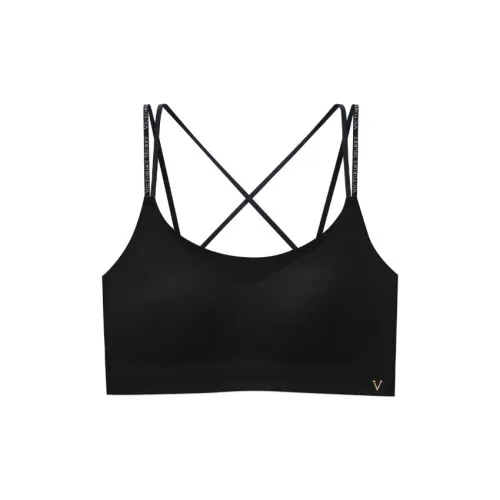 Victoria's Secret Jelly Strip Camisole Series Бюстгальтер Женский Черный