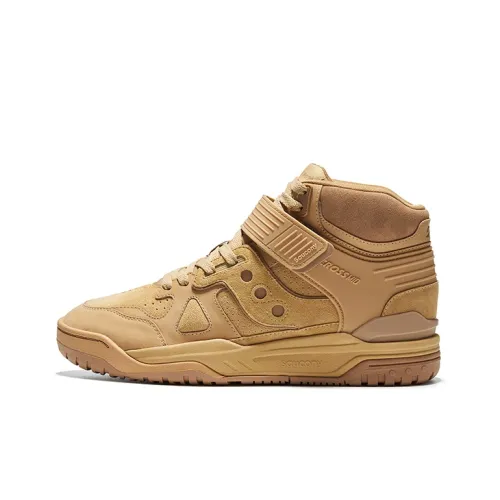 Saucony Скейтборд Кроссовки High Топ Khaki Unisex