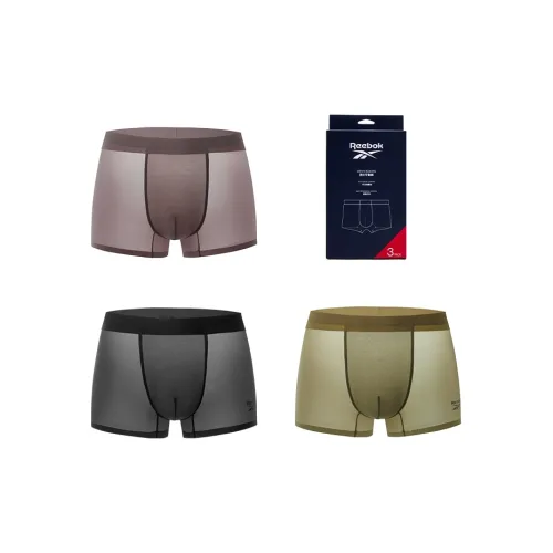 Reebok Men's Box Combo Set 3 Pack Оливково-зеленый Темно-серый Камео-коричневый