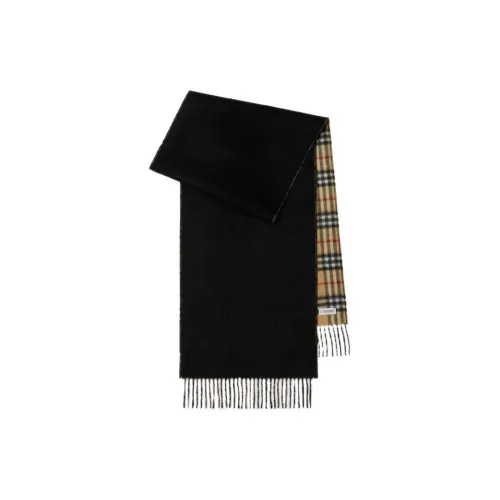 Burberry Вязаные шарфы Женские Черный