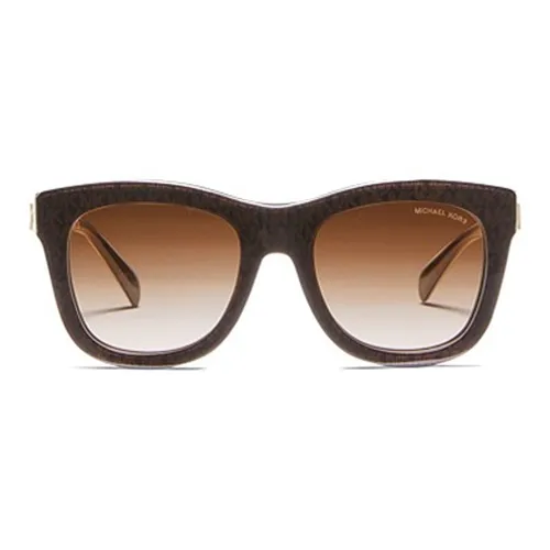 MICHAEL KORS Пластик Нерегулярная форма Солнцезащитные очки Женские Коричневый