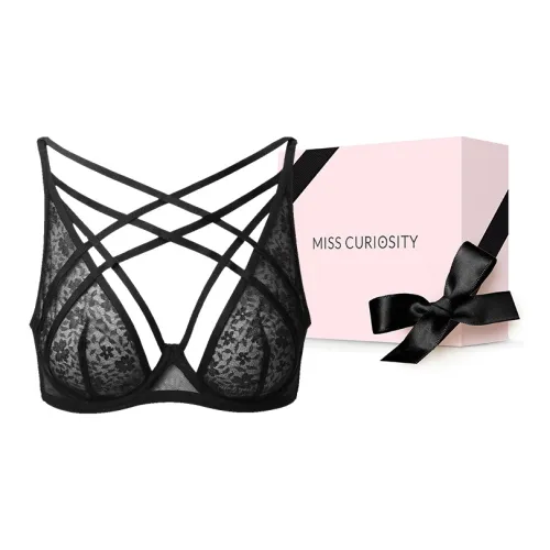 MISS CURIOSITY Американский Черный Женские Бюстгальтеры