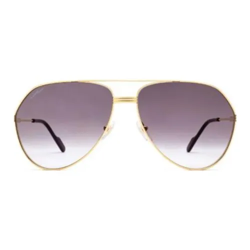 Cartier Metal Aviator Солнцезащитные очки Мужские Золотые