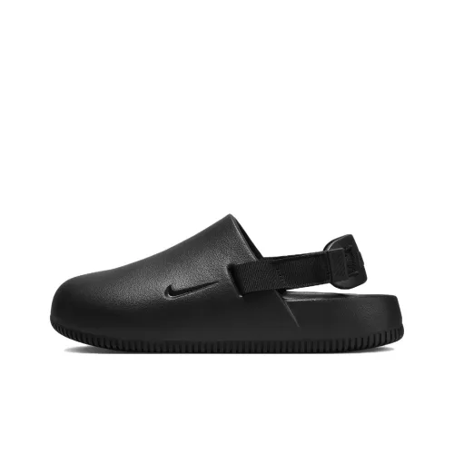 Nike Calm Mule Домашние тапочки Женские Черные