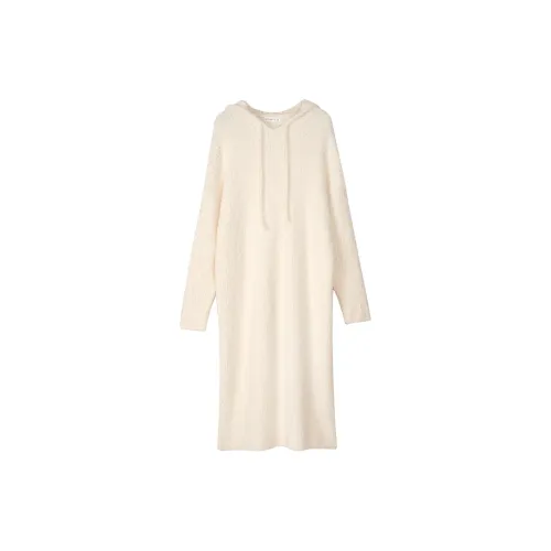 Same Language Ночная сорочка Женская Оранжевая Белая