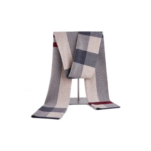 JIUJI Шерпа Вязаные Шарфы Мужской