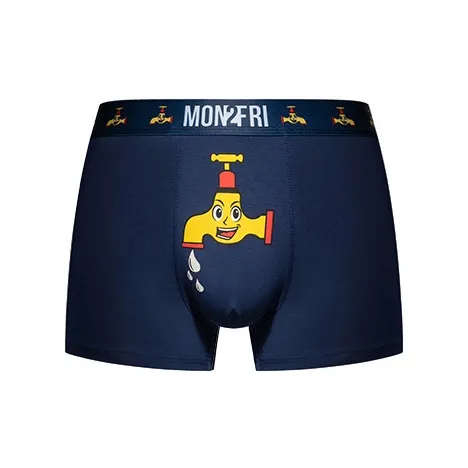 Mon 2 Fri 1 Pack Blue Men's Boxers
