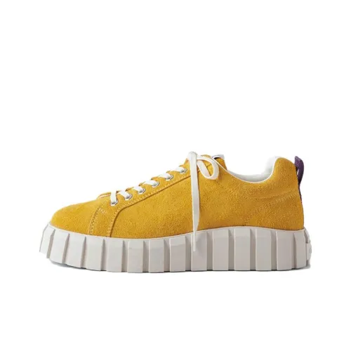 EYTYS Скейтборд Кроссовки Низкие Top Sunflower Yellow Unisex
