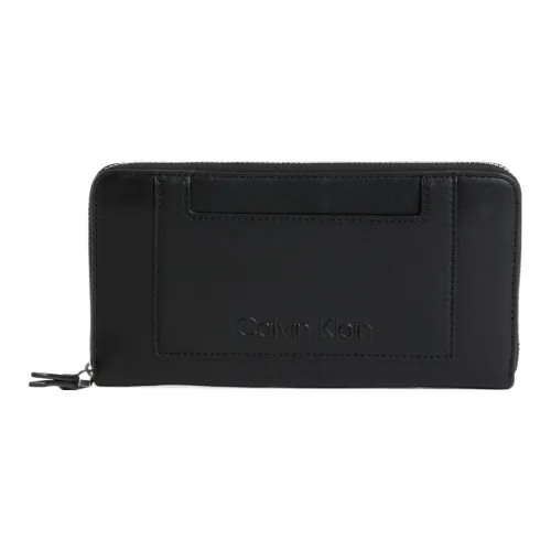 CK Calvin Klein Переработанный полиэстер Кошелек Большой Женский Черный