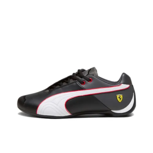 PUMA Scuderia Ferrari Амортизация Износостойкие Низкие Кроссовки для Тренировок Унисекс Черные