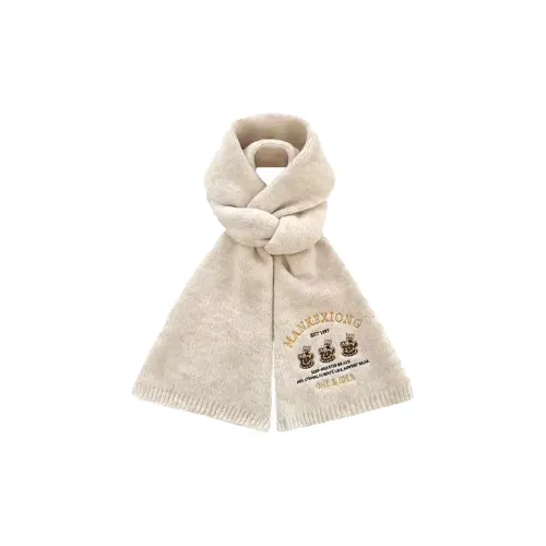 IOTS Полиэфирный трикотаж Шарфы Женские