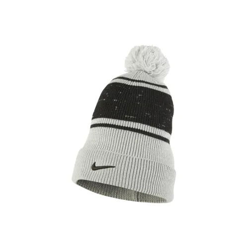 Nike Полиэстер Beanies Унисекс Серый Черный