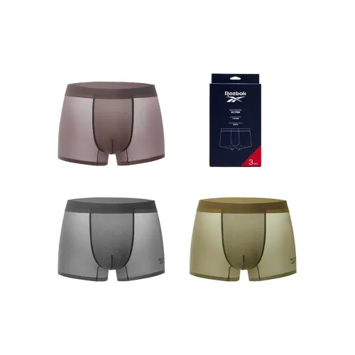 Reebok Men's Box Combo Set 3 Pack Оливково-зеленый Кит Серый Камея Коричневый