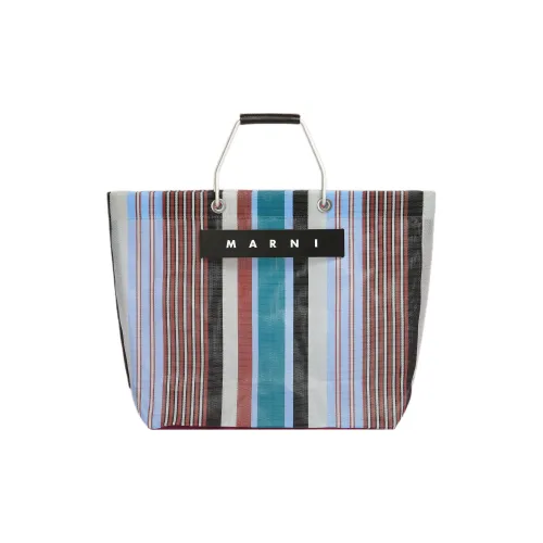 MARNI MARKET Полиэтилен Коровья кожа Тоут Сумка Сумка для покупок Сумка Женская Многоцветная
